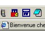 Raccourci dans la barre de dmarrage rapide