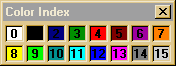 La palette pour crire en couleurs